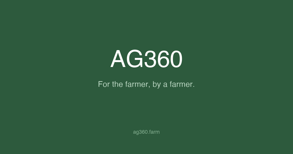 AG360 — Agricultural Operating System